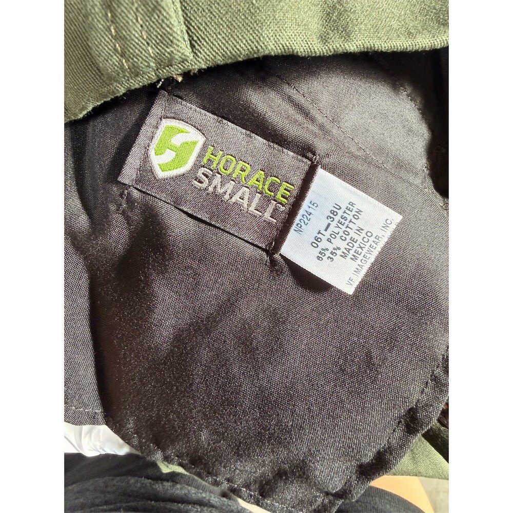 Horace Small Tactical Cargo Pants Men's Olive Green Straight Leg Ripstop - Picture 9 of 9